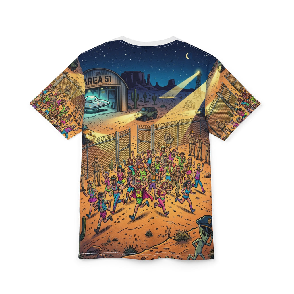 The Area 51 Raid — All-Over Print Tee