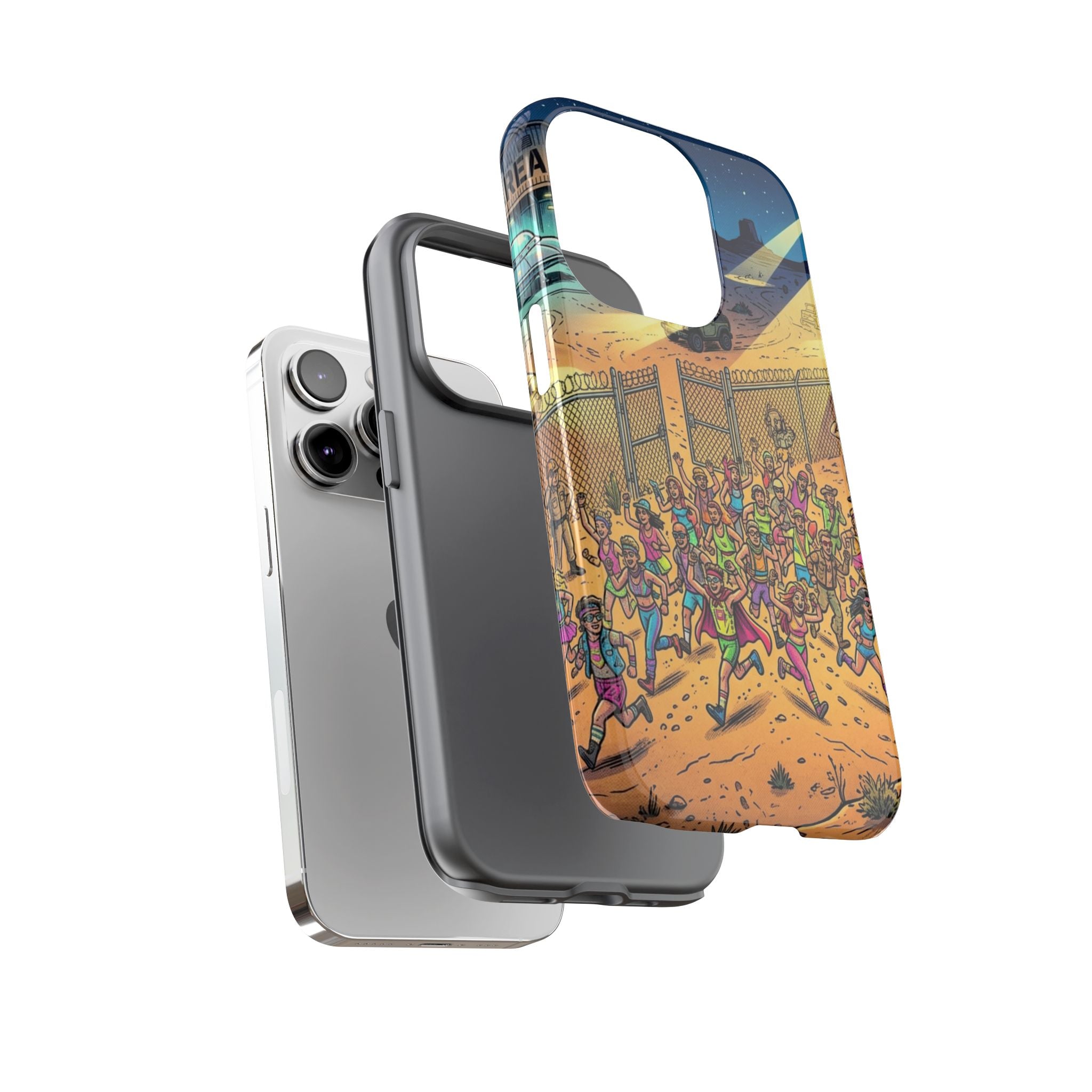 The Area 51 Raid — Tough Phone Case