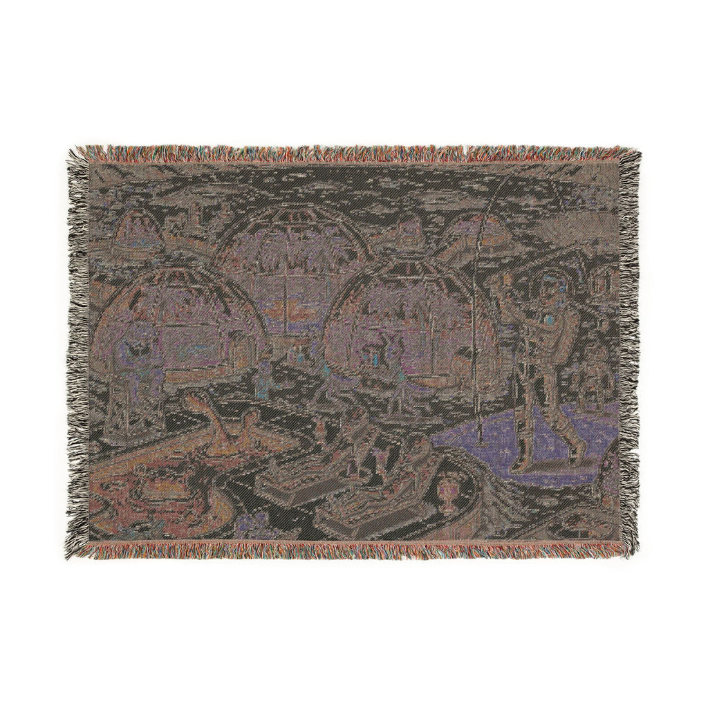 Moon Base Resort — Woven Blanket