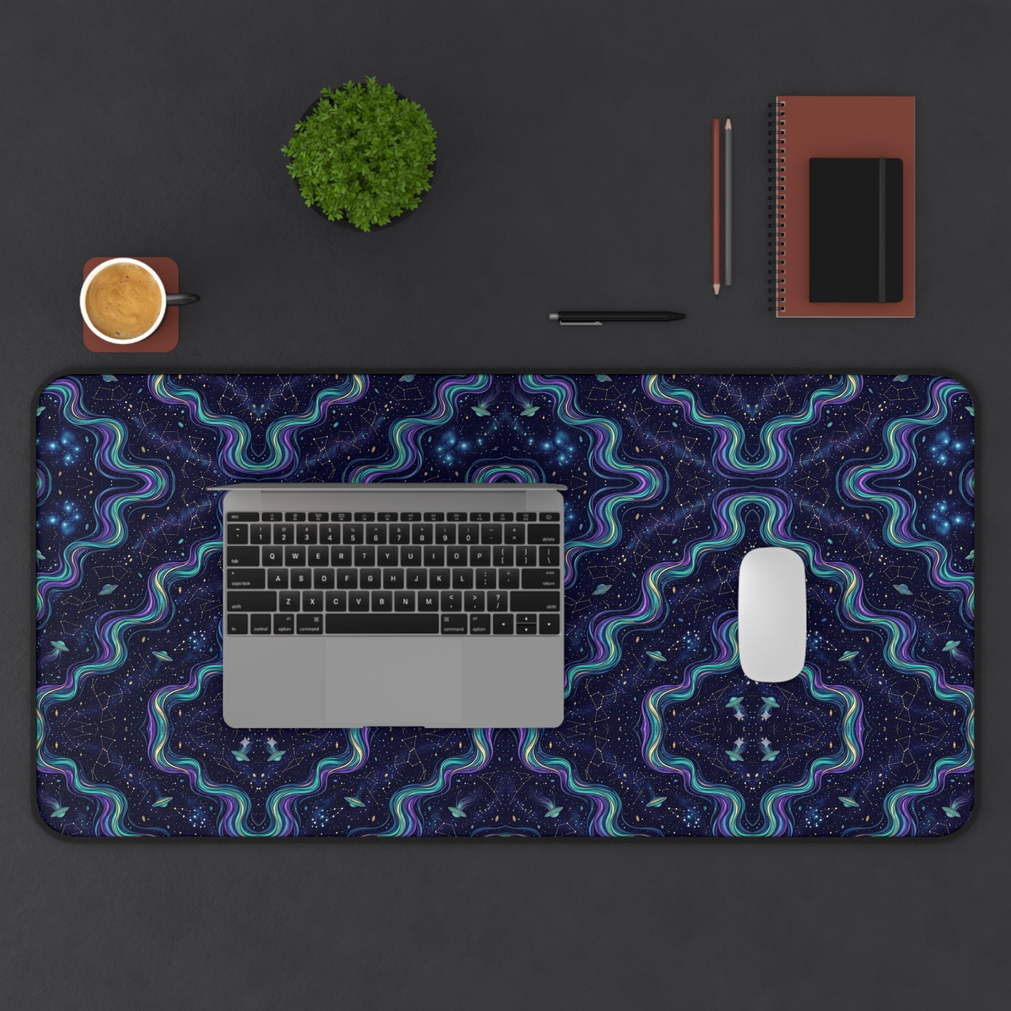 Pleiadian Aurora — Desk Mat