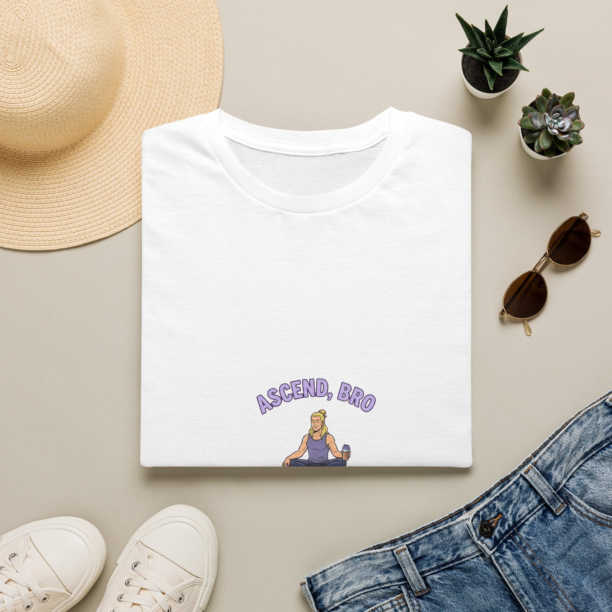 Ascend, Bro — Nordic Alien Tee