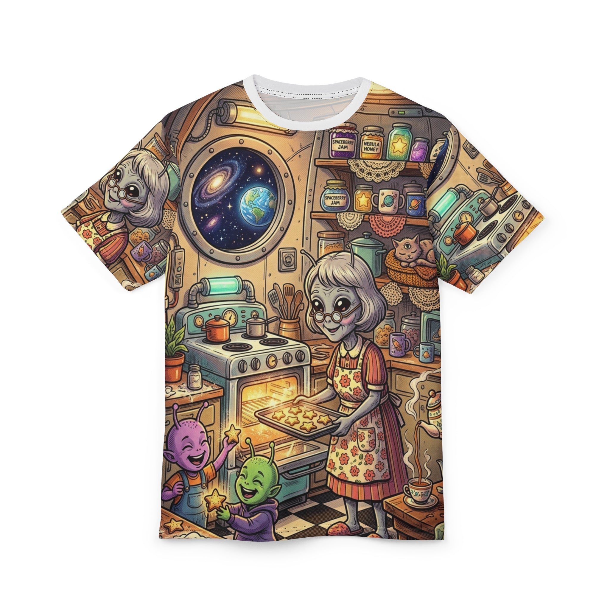 Grandma's Cosmic Kitchen — All-Over Print Tee