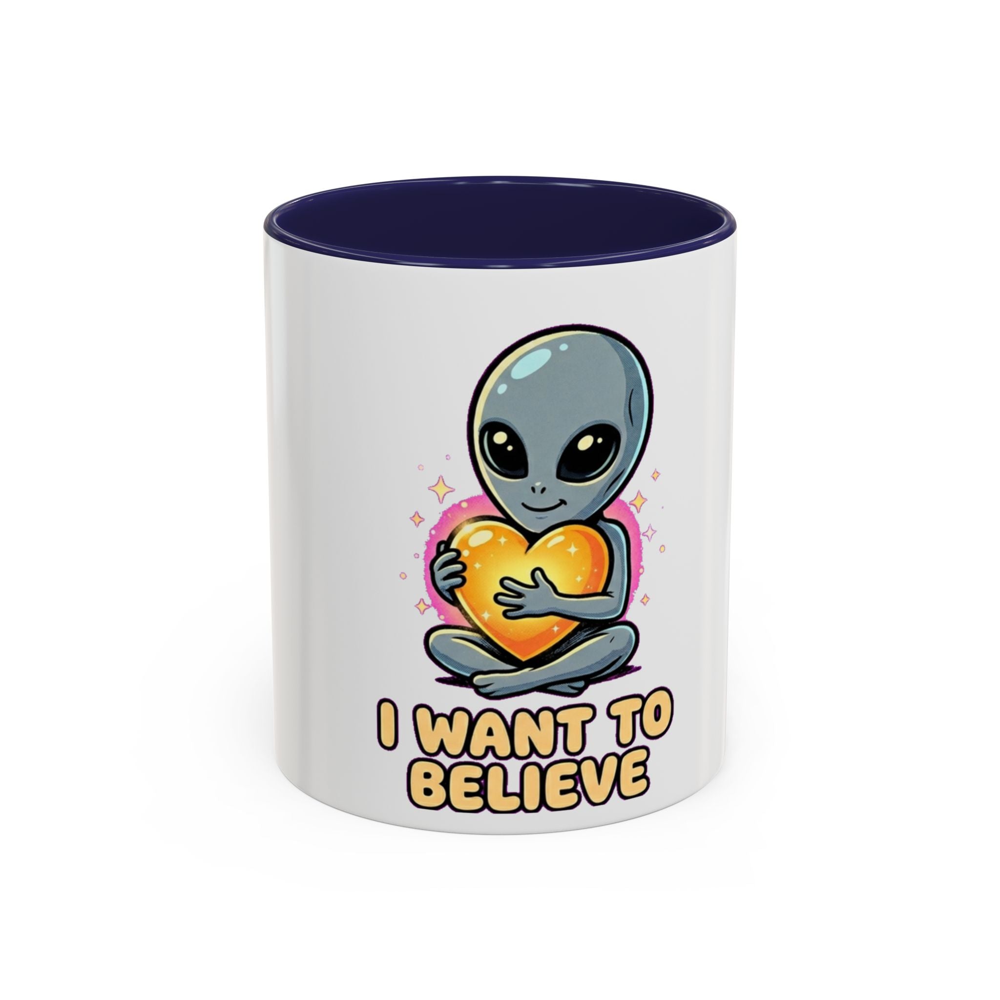 I Want To Believe — Accent Mug