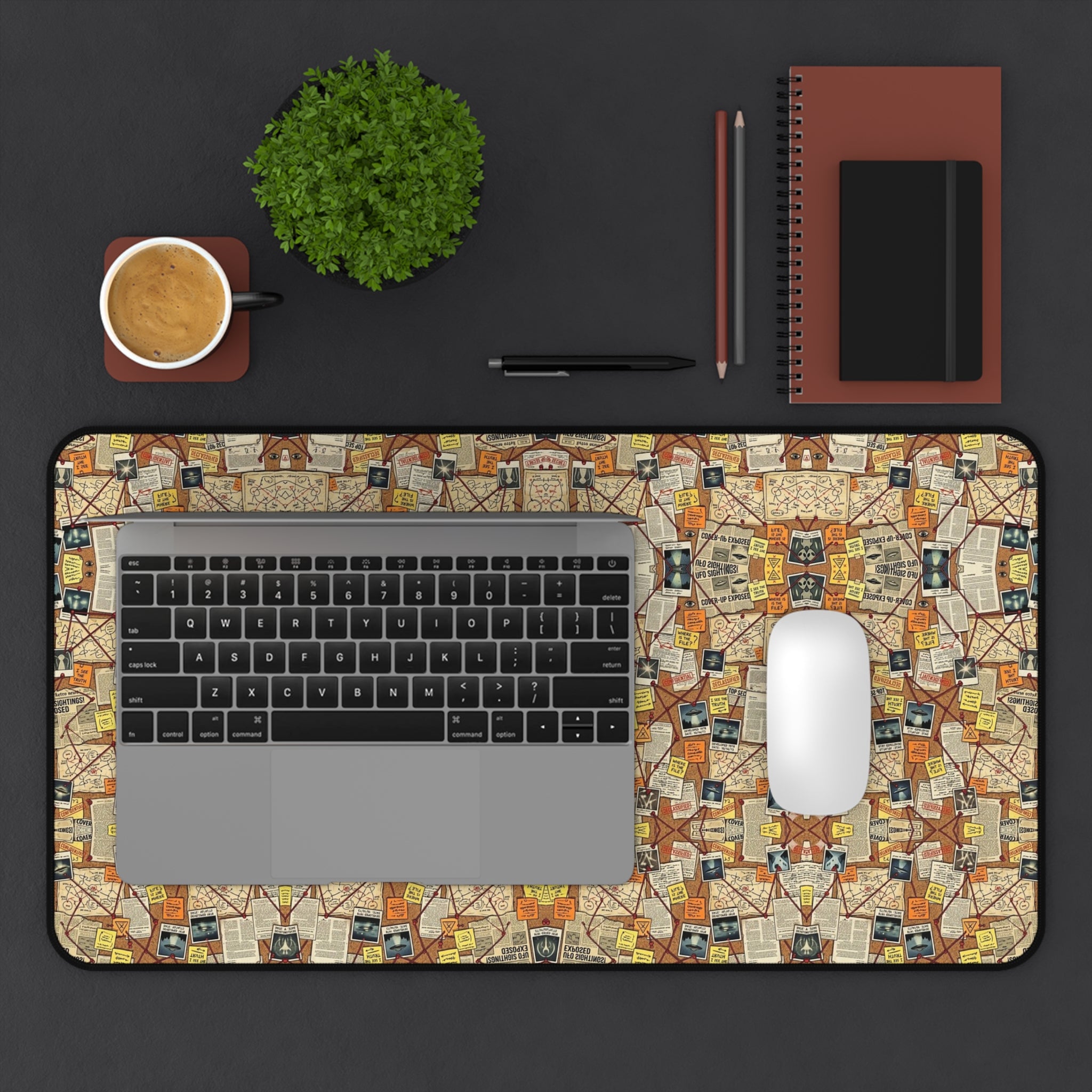The Evidence Board — Desk Mat