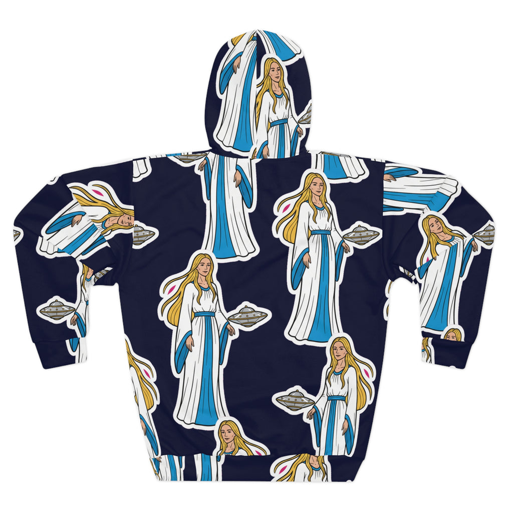 Pleiadian Beamship — All-Over Print Hoodie