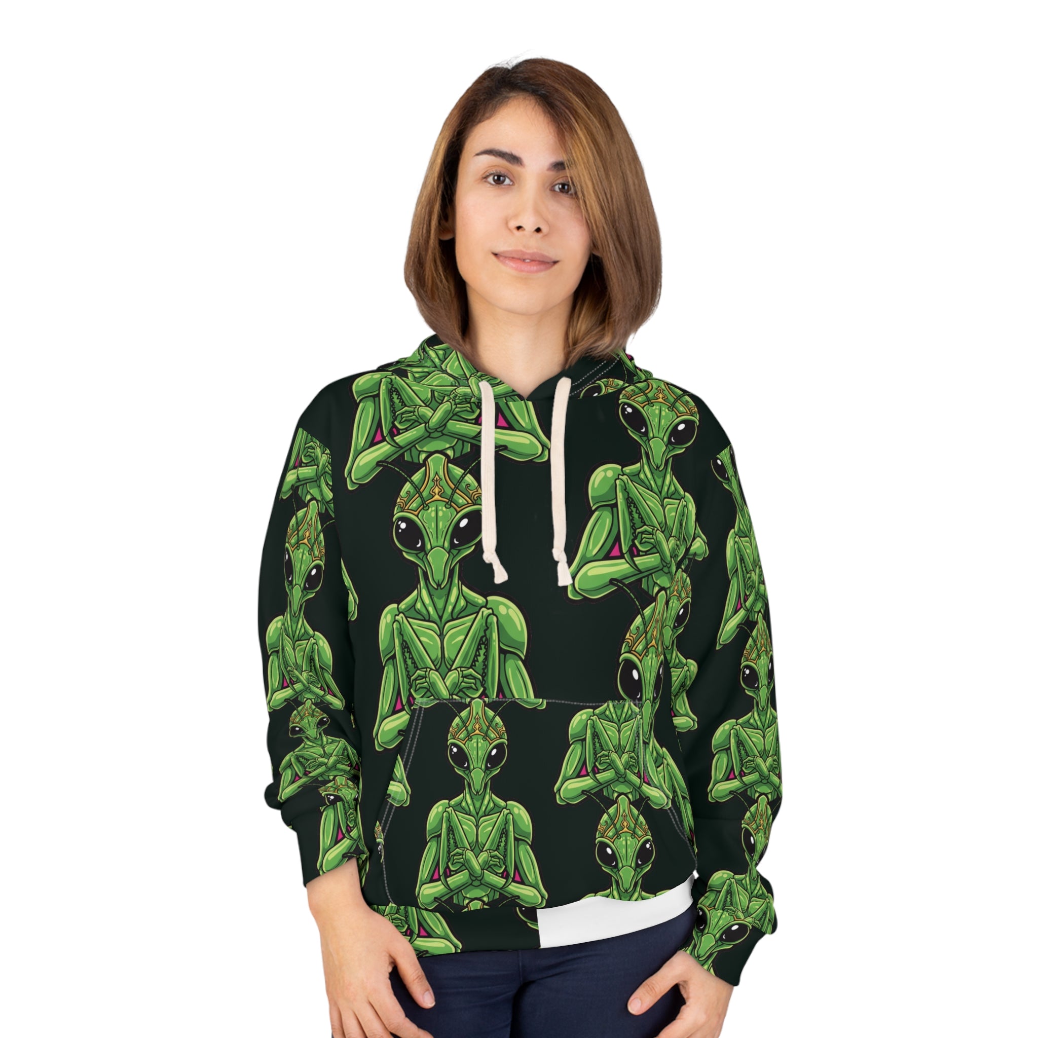 Insectoid Overlord — All-Over Print Hoodie