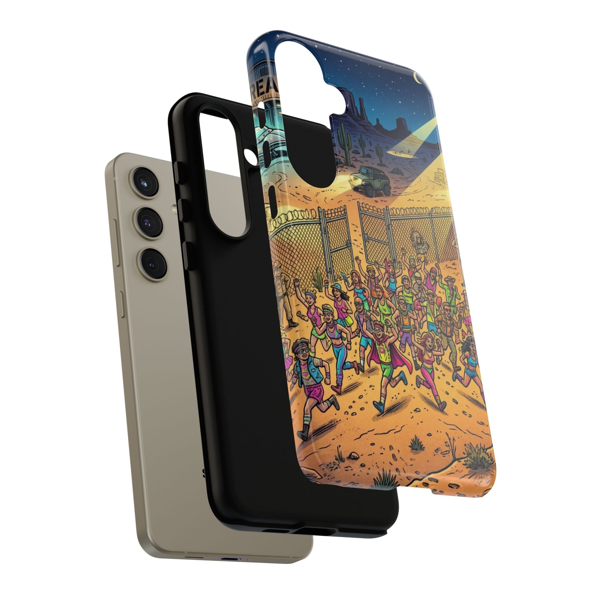 The Area 51 Raid — Tough Phone Case