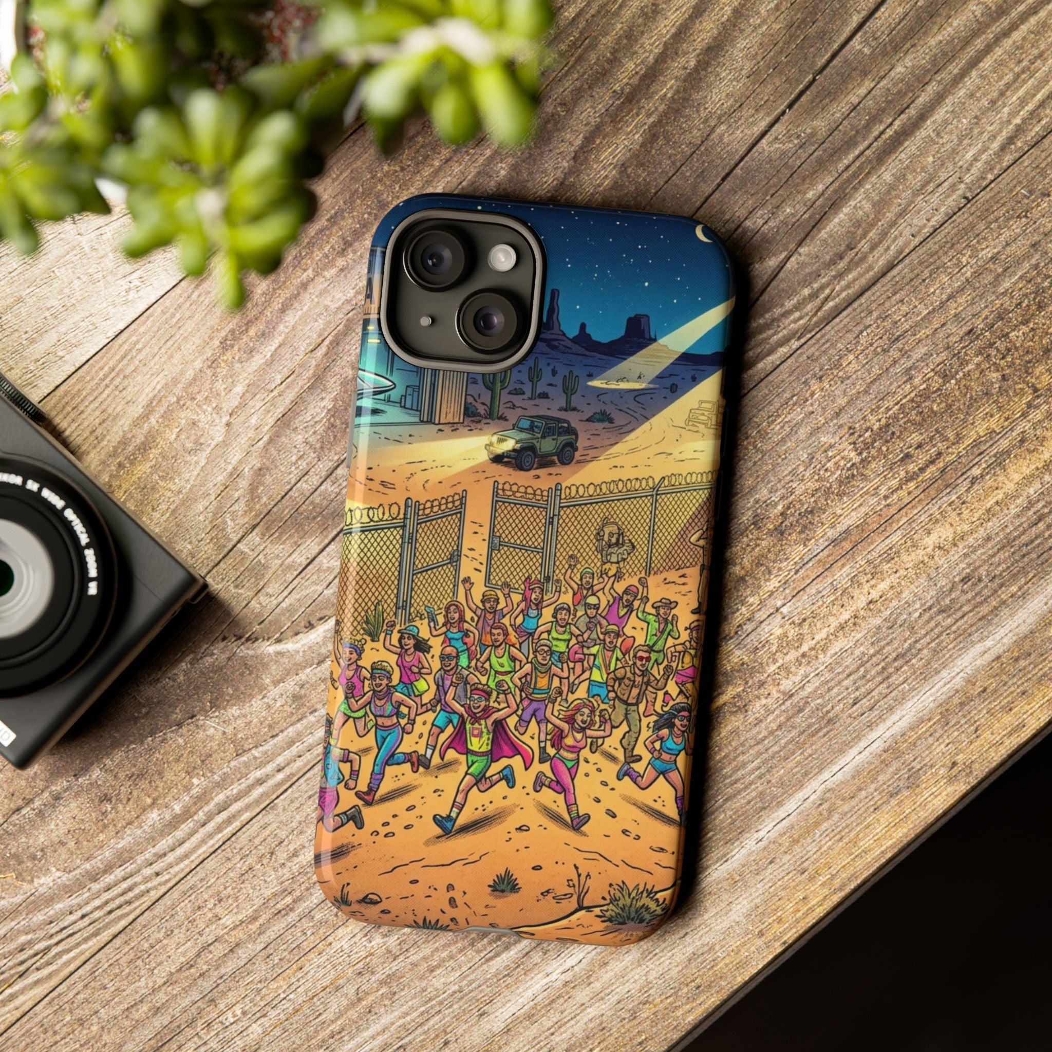 The Area 51 Raid — Tough Phone Case
