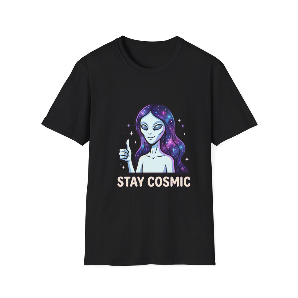 Stay Cosmic — Nordic Alien Tee