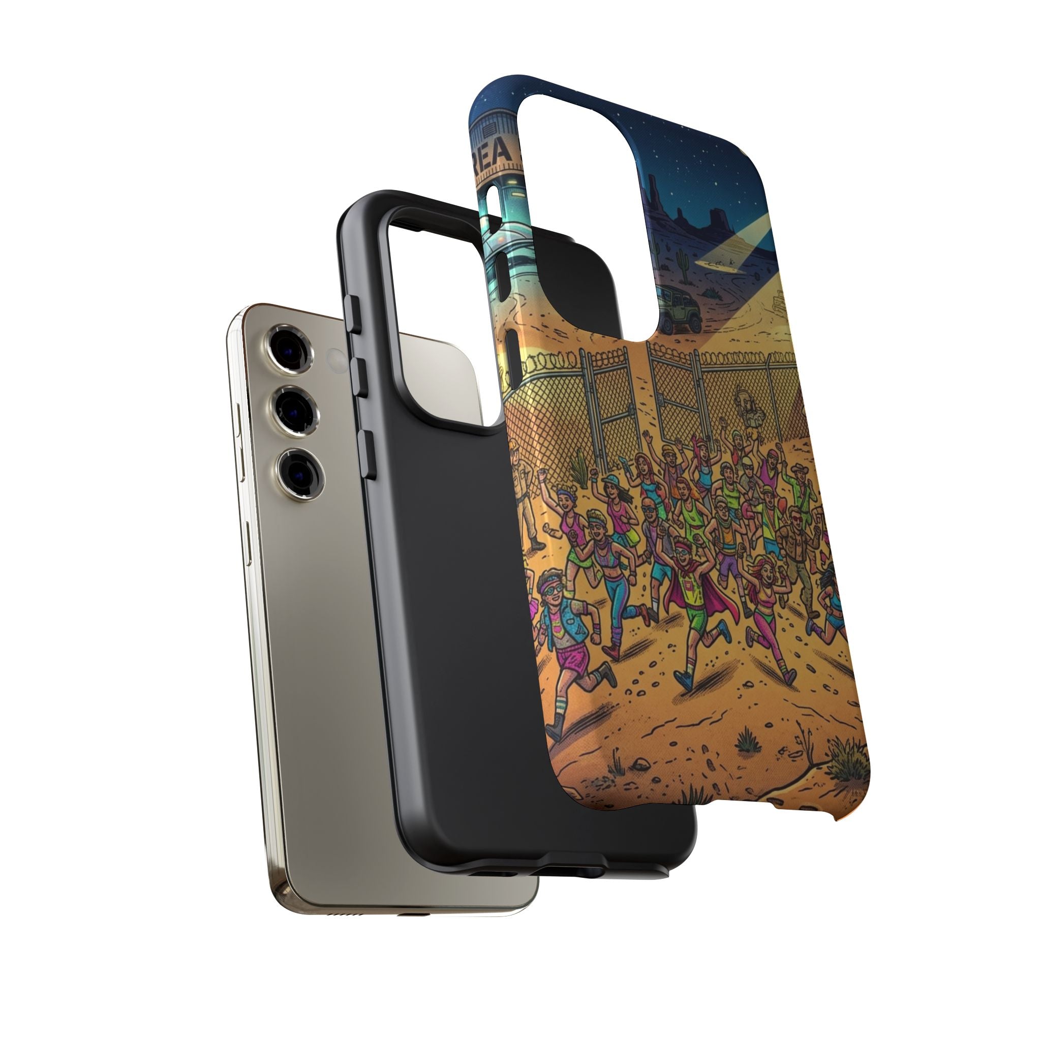 The Area 51 Raid — Tough Phone Case