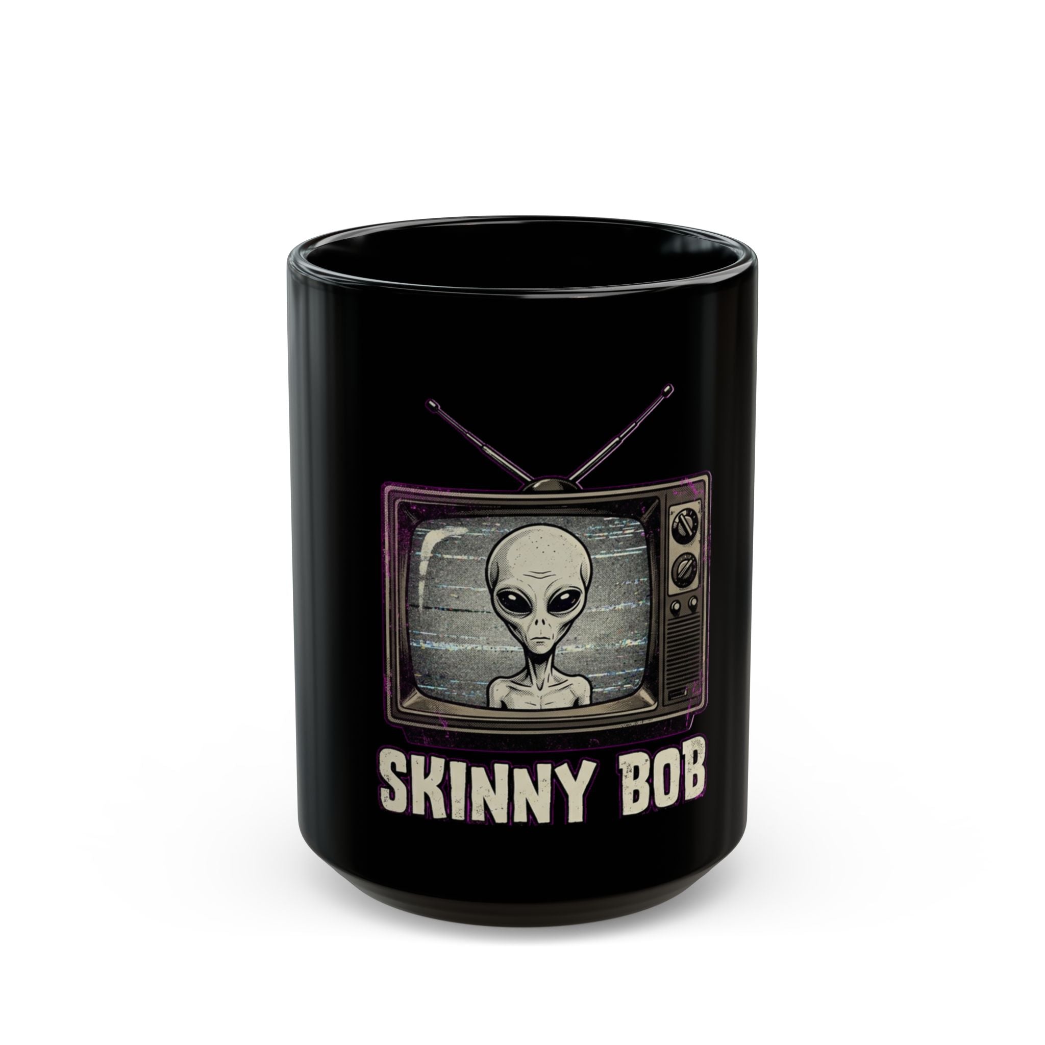 Skinny Bob — Black Mug