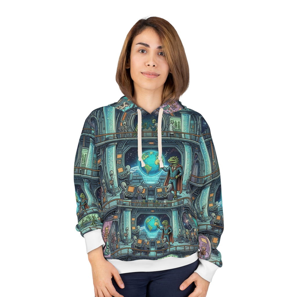 Inside the Mothership — All-Over Print Hoodie