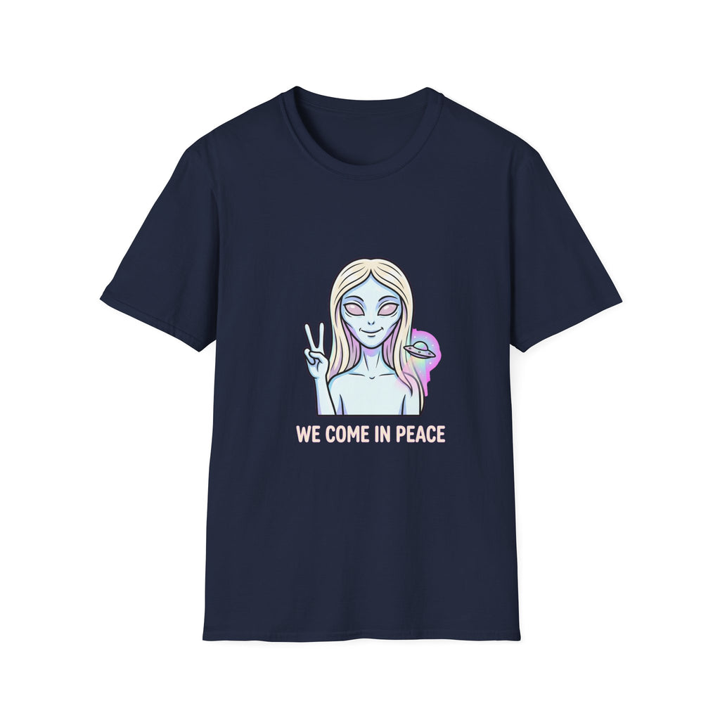We Come In Peace — Nordic Alien Tee