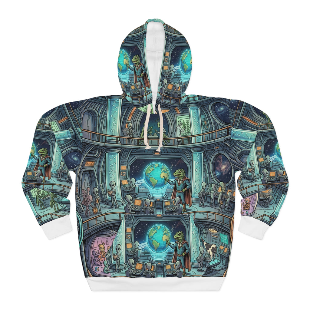 Inside the Mothership — All-Over Print Hoodie