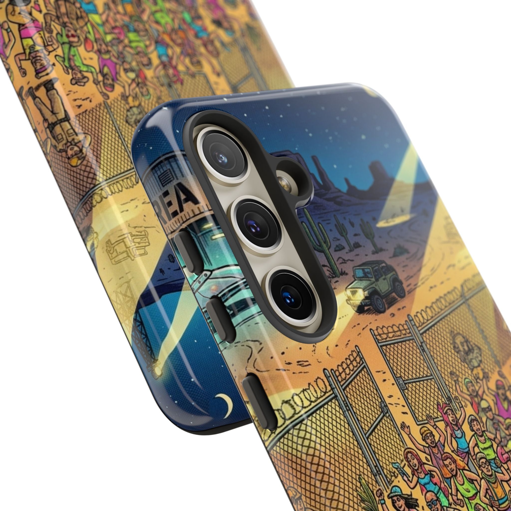 The Area 51 Raid — Tough Phone Case