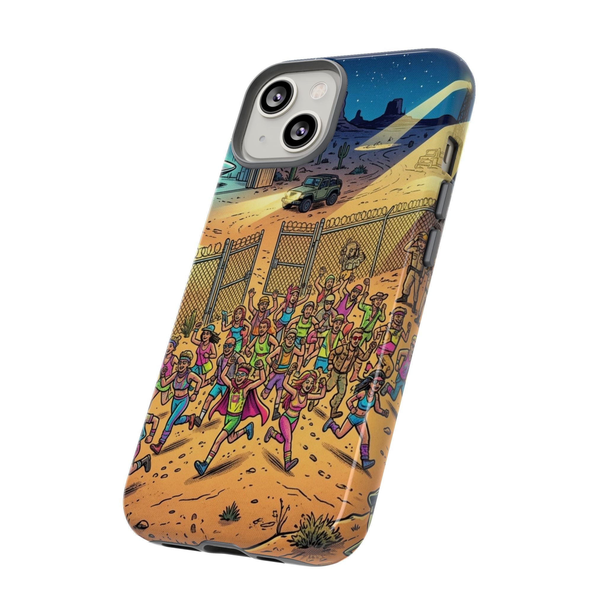The Area 51 Raid — Tough Phone Case