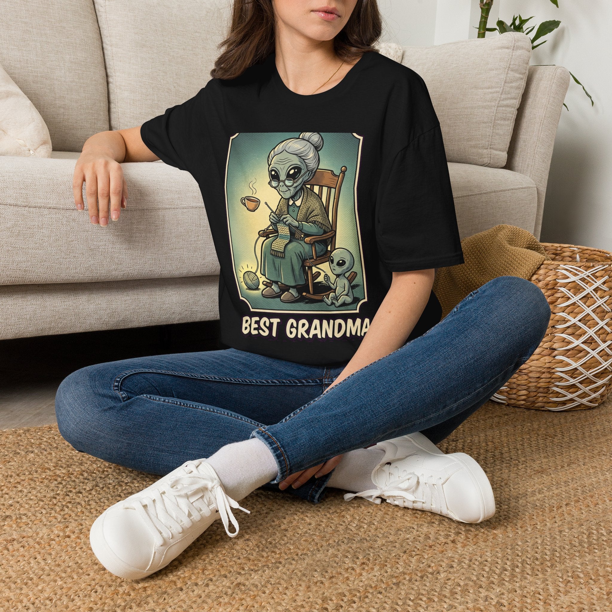 Best Grandma In The Galaxy Tee