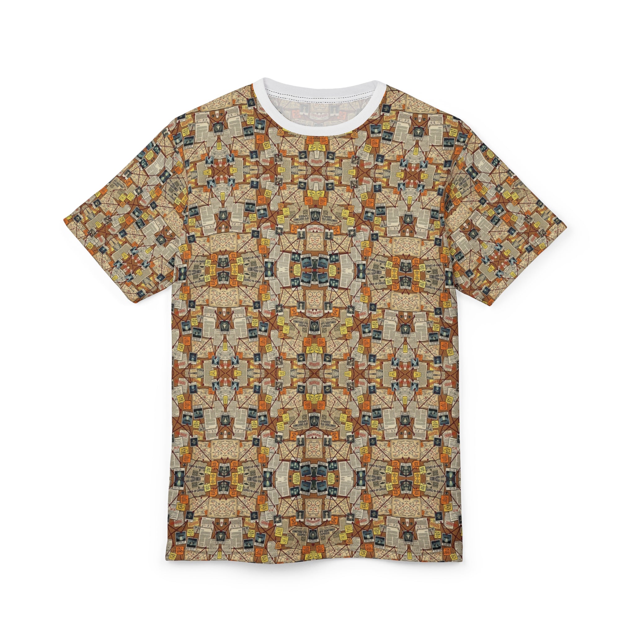 The Evidence Board — All-Over Print Tee