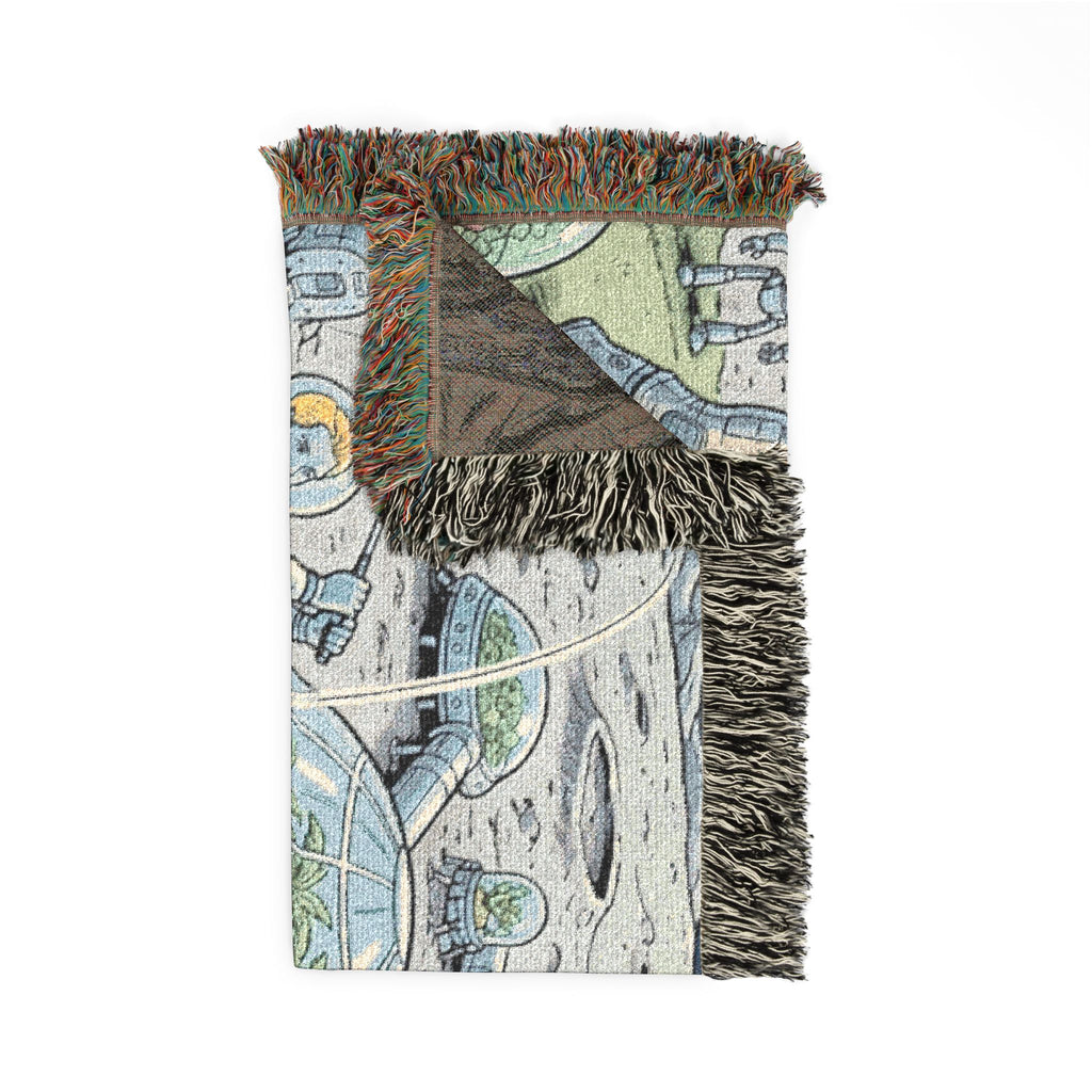 Moon Base Resort — Woven Blanket