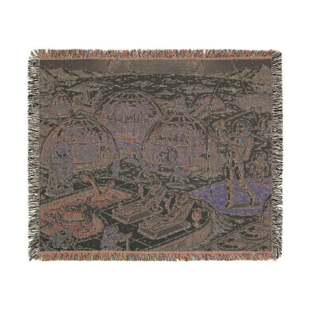 Moon Base Resort — Woven Blanket