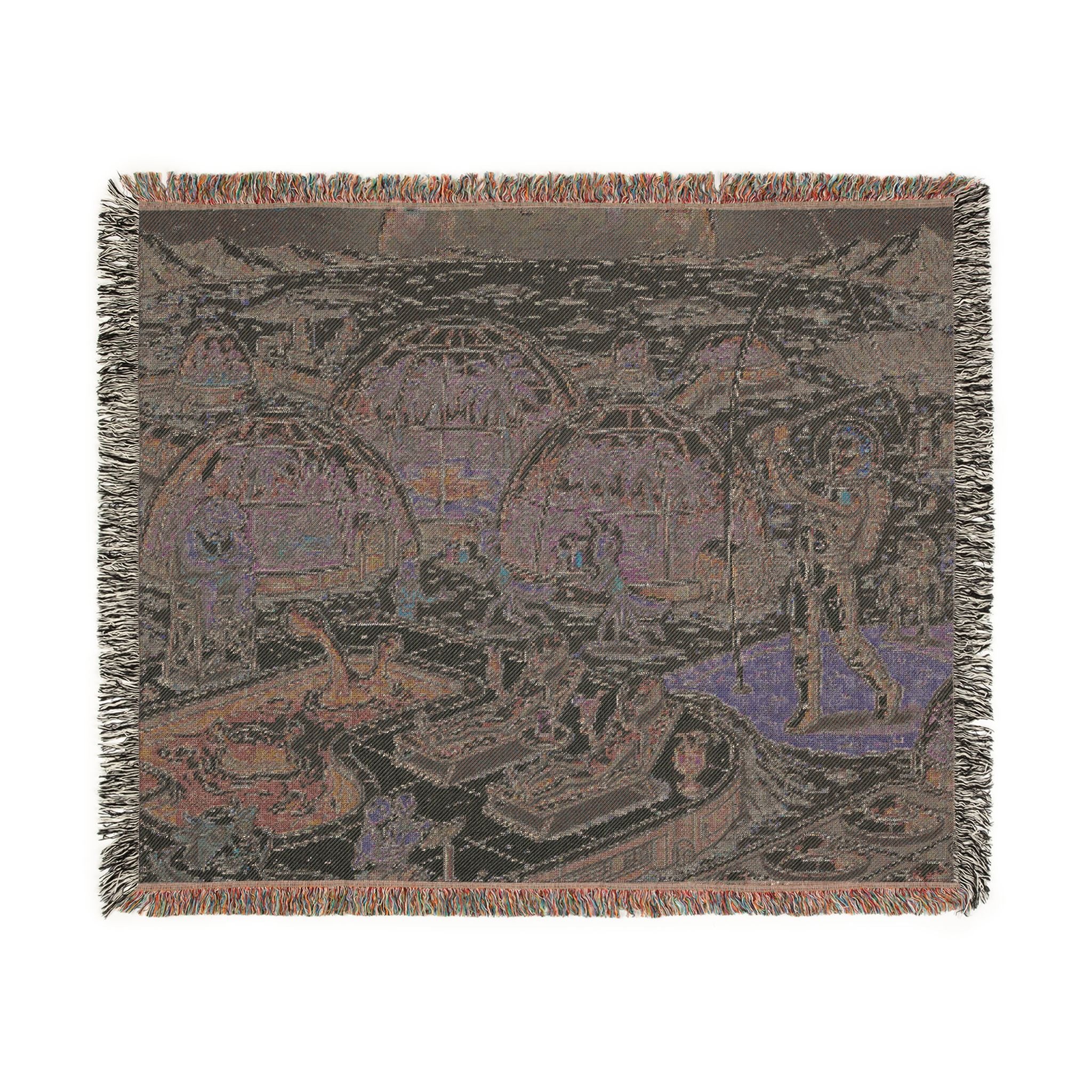 Moon Base Resort — Woven Blanket