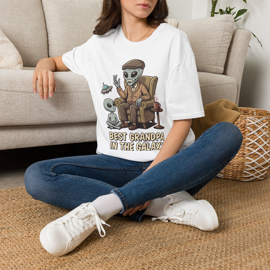 Best Grandpa In The Galaxy Tee