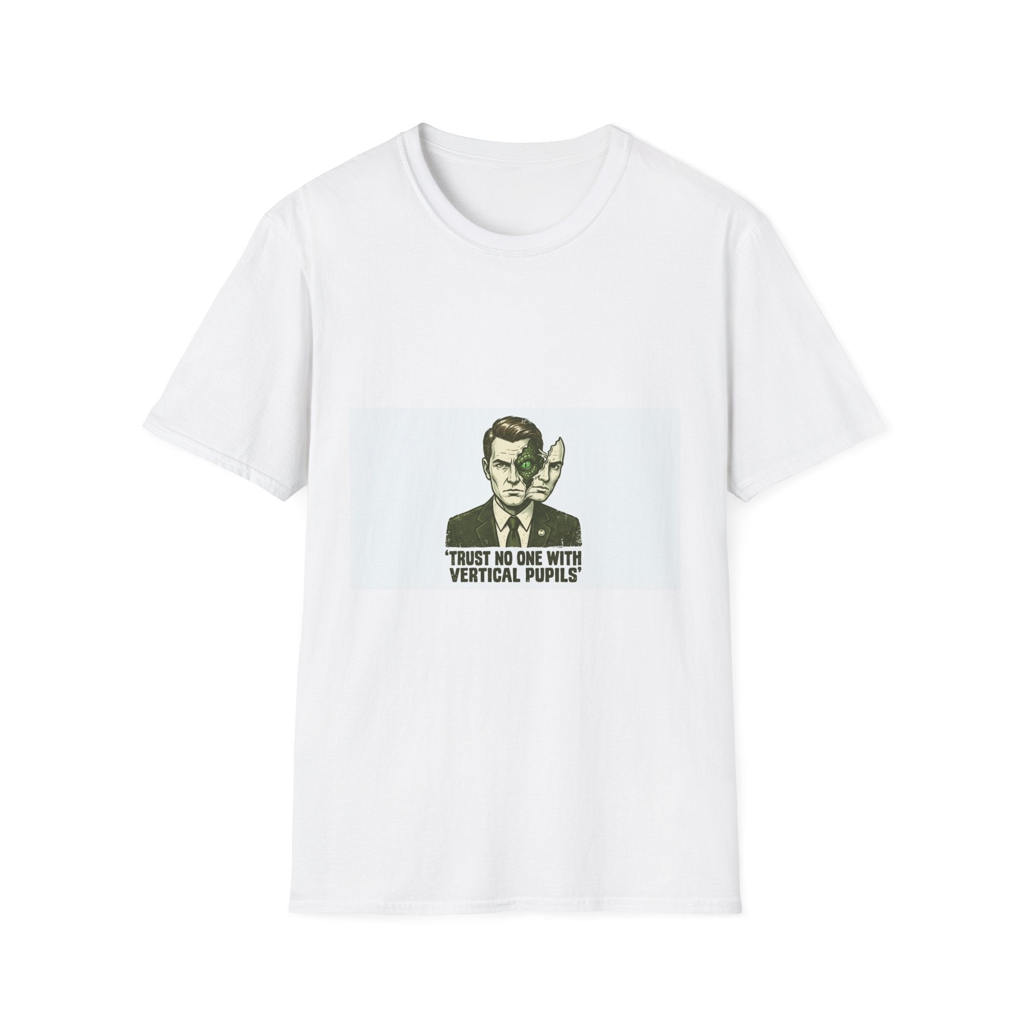 Trust No One With Vertical Pupils Tee