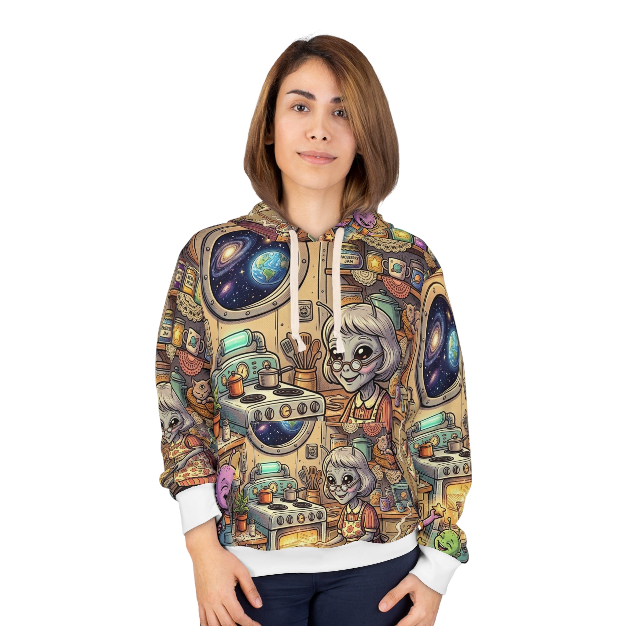Grandma's Cosmic Kitchen — All-Over Print Hoodie