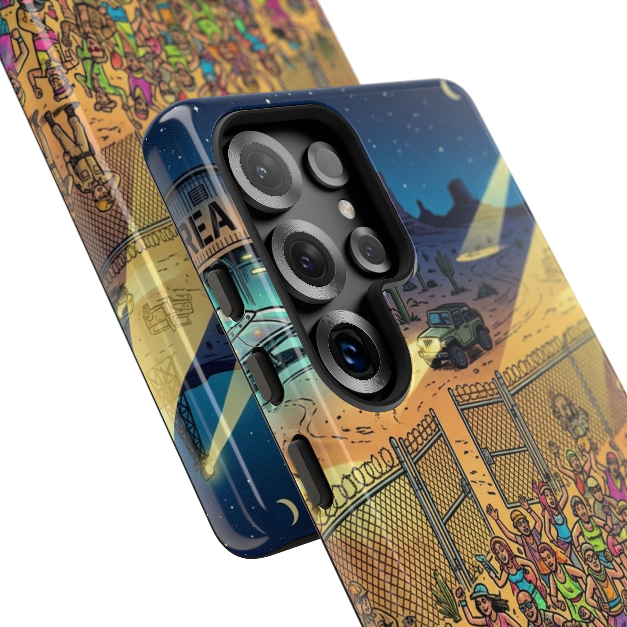 The Area 51 Raid — Tough Phone Case
