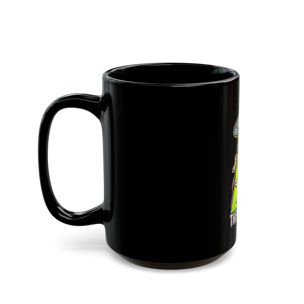 They Took Me! — Black Mug
