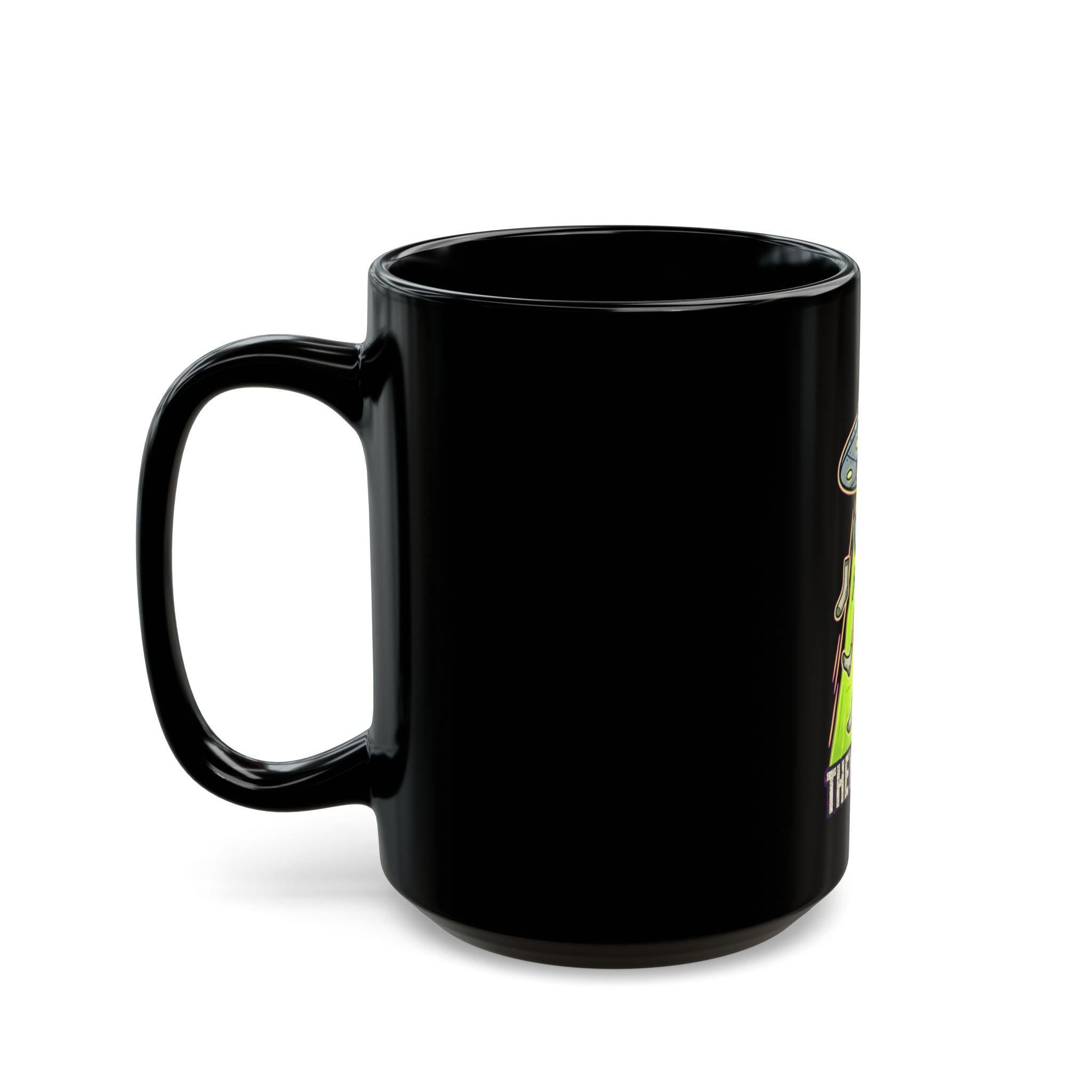 They Took Me! — Black Mug
