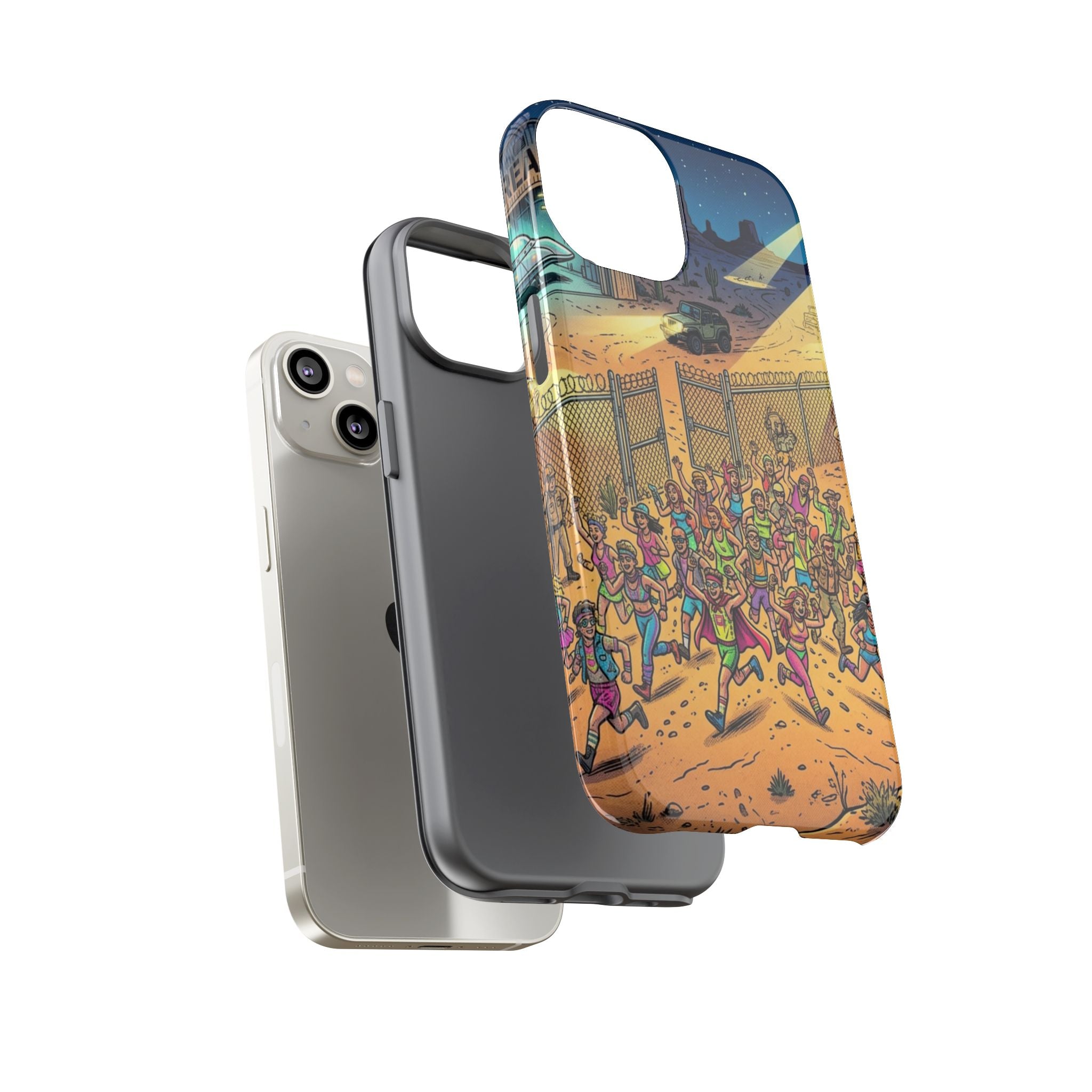 The Area 51 Raid — Tough Phone Case