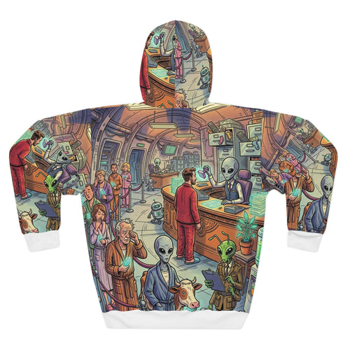 Abduction Processing Department — All-Over Print Hoodie