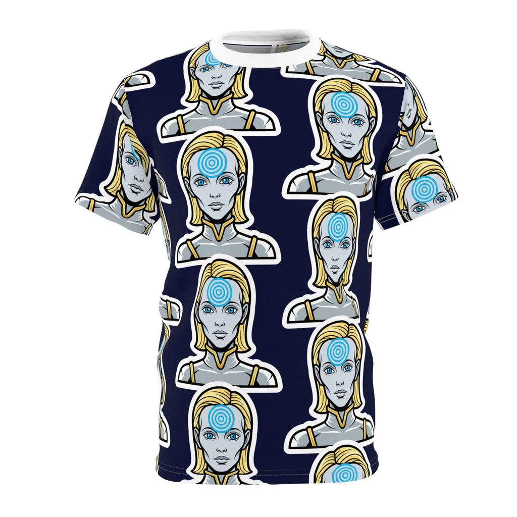 Telepathic Contact — All-Over Print Tee