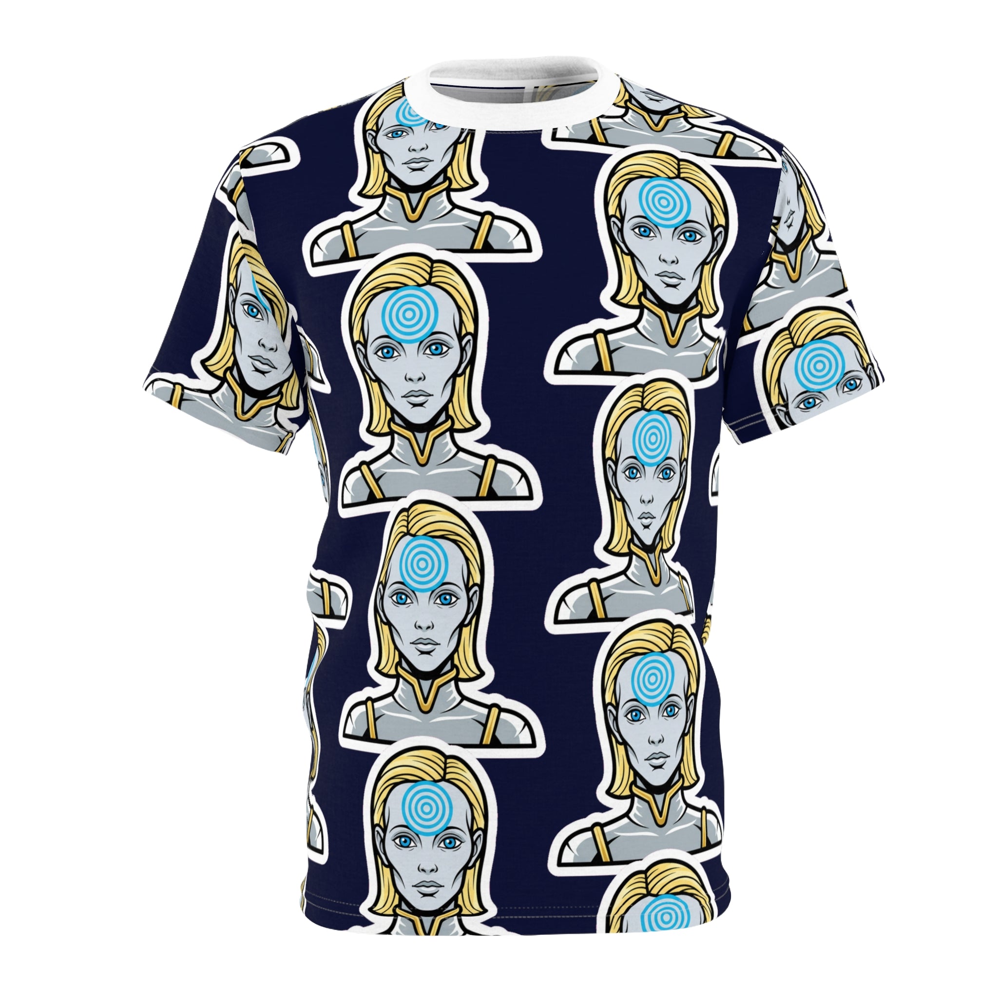 Telepathic Contact — All-Over Print Tee