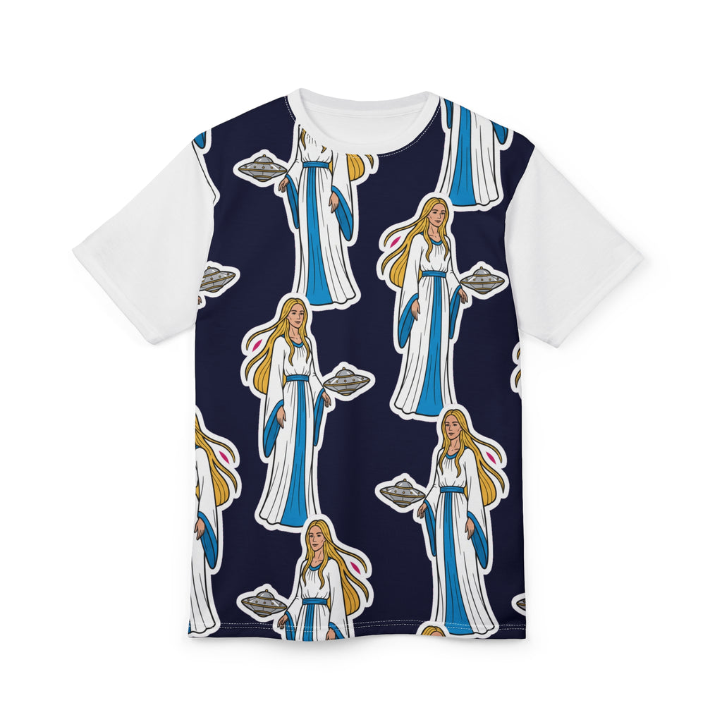 Pleiadian Beamship — All-Over Print Tee