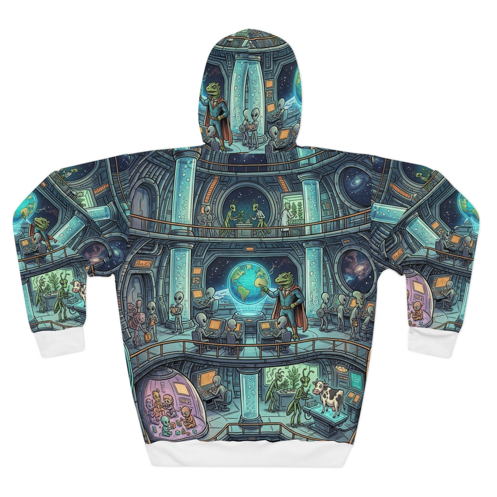 Inside the Mothership — All-Over Print Hoodie