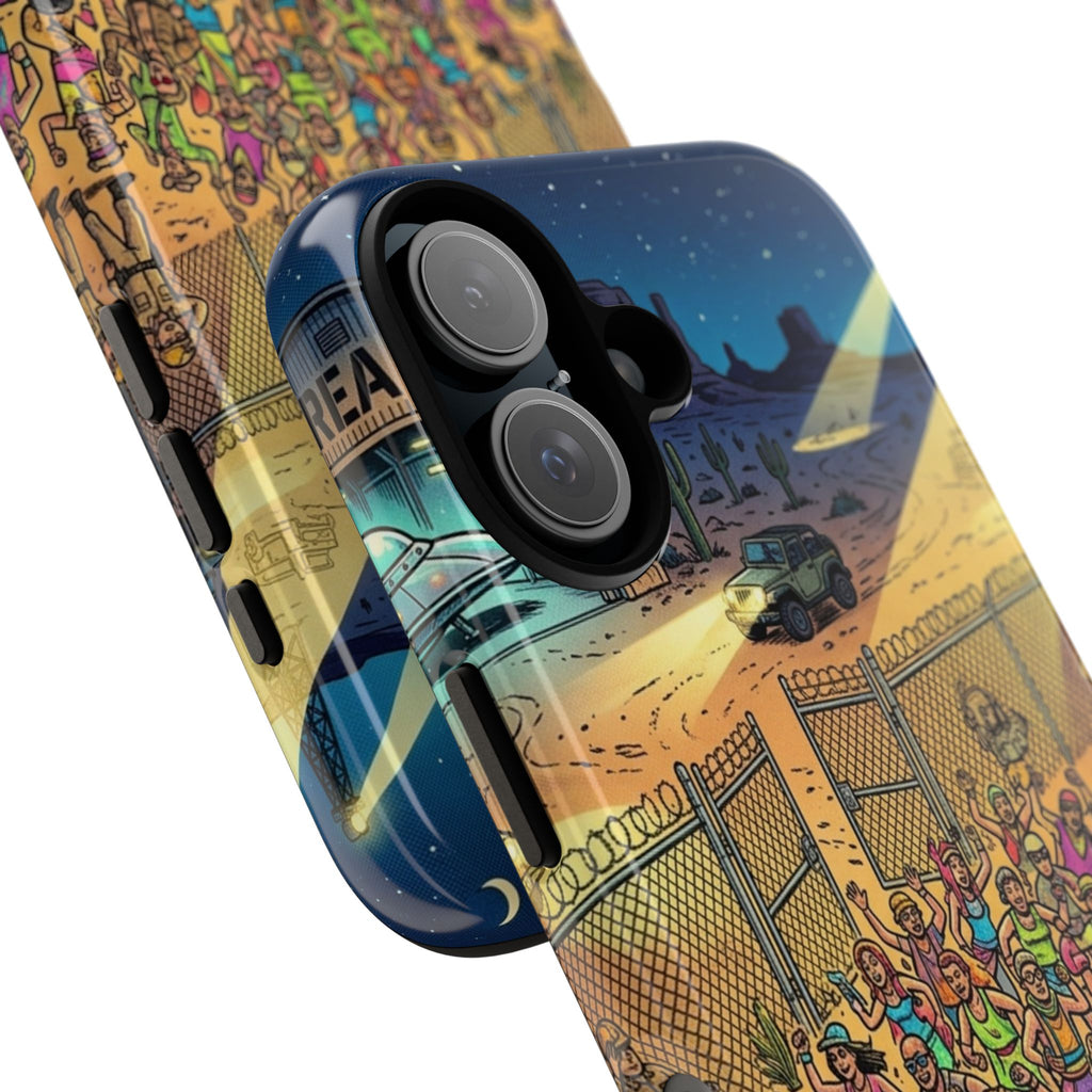 The Area 51 Raid — Tough Phone Case