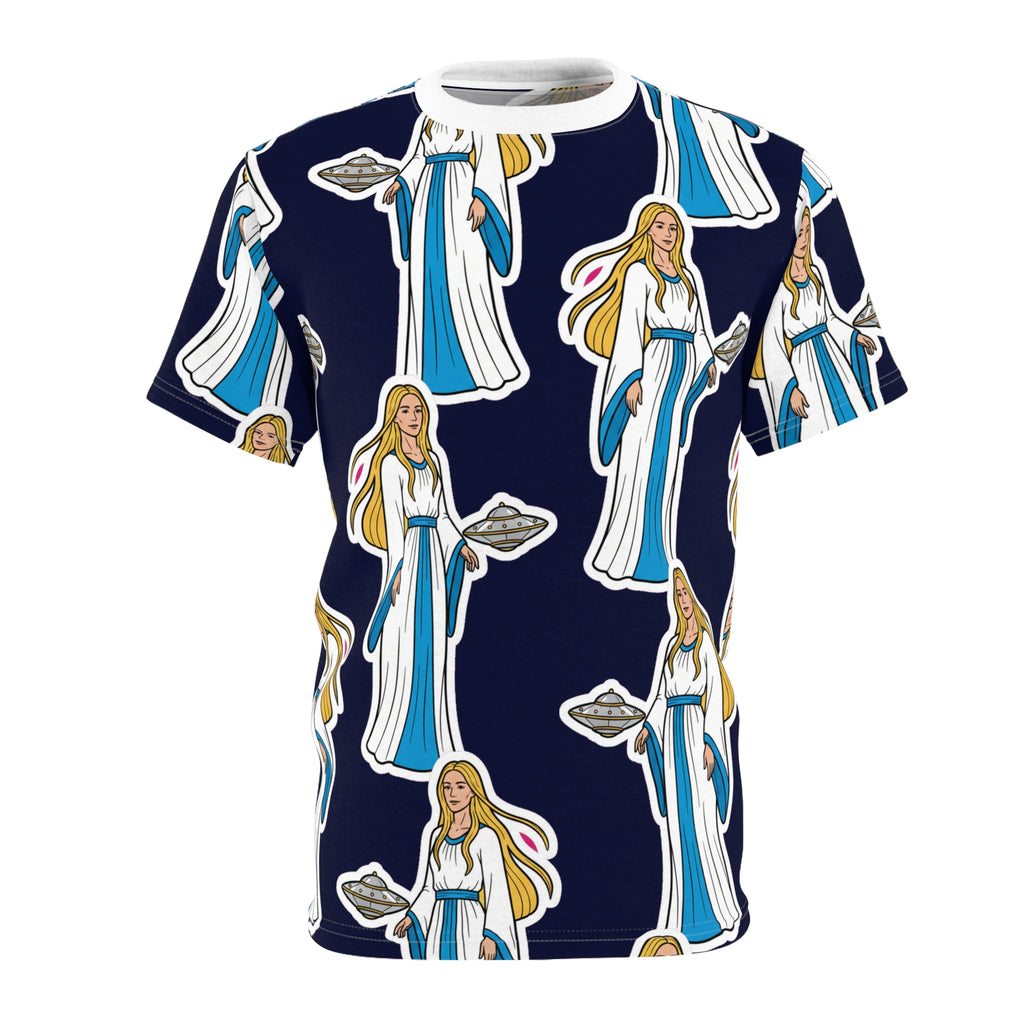 Pleiadian Beamship — All-Over Print Tee
