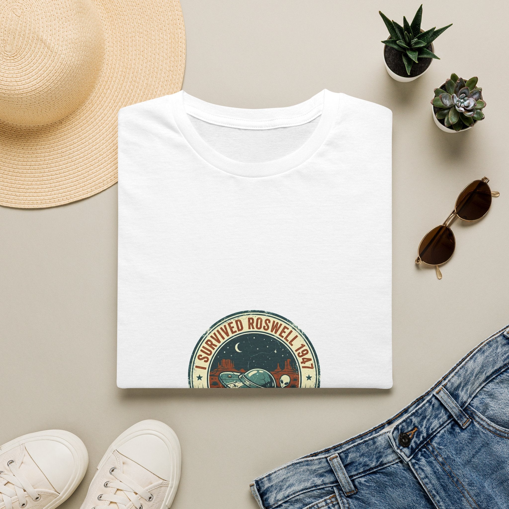 I Survived Roswell 1947 Tee