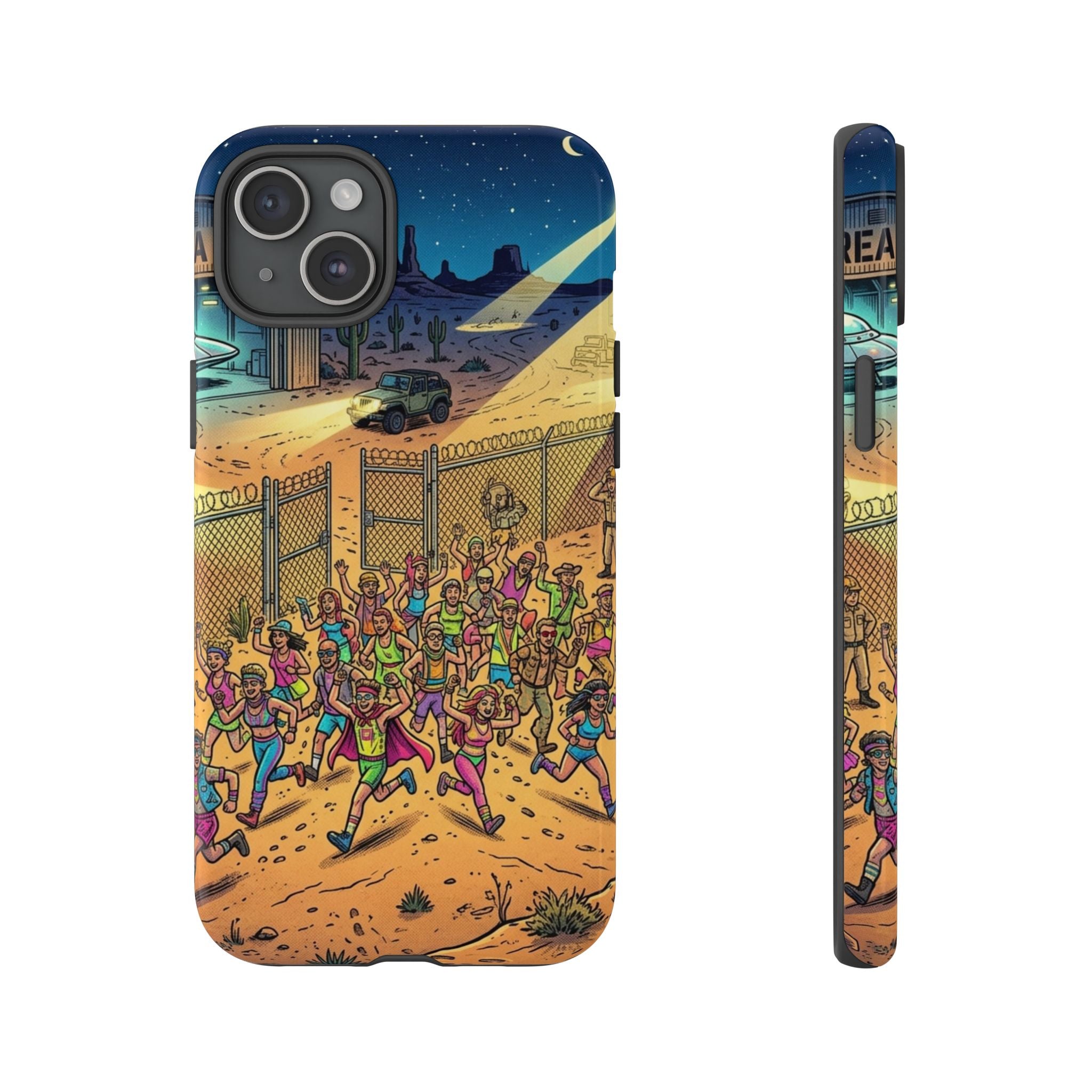 The Area 51 Raid — Tough Phone Case