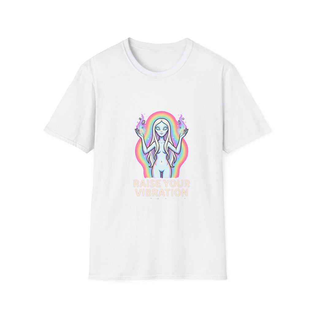 Raise Your Vibration — Nordic Alien Tee
