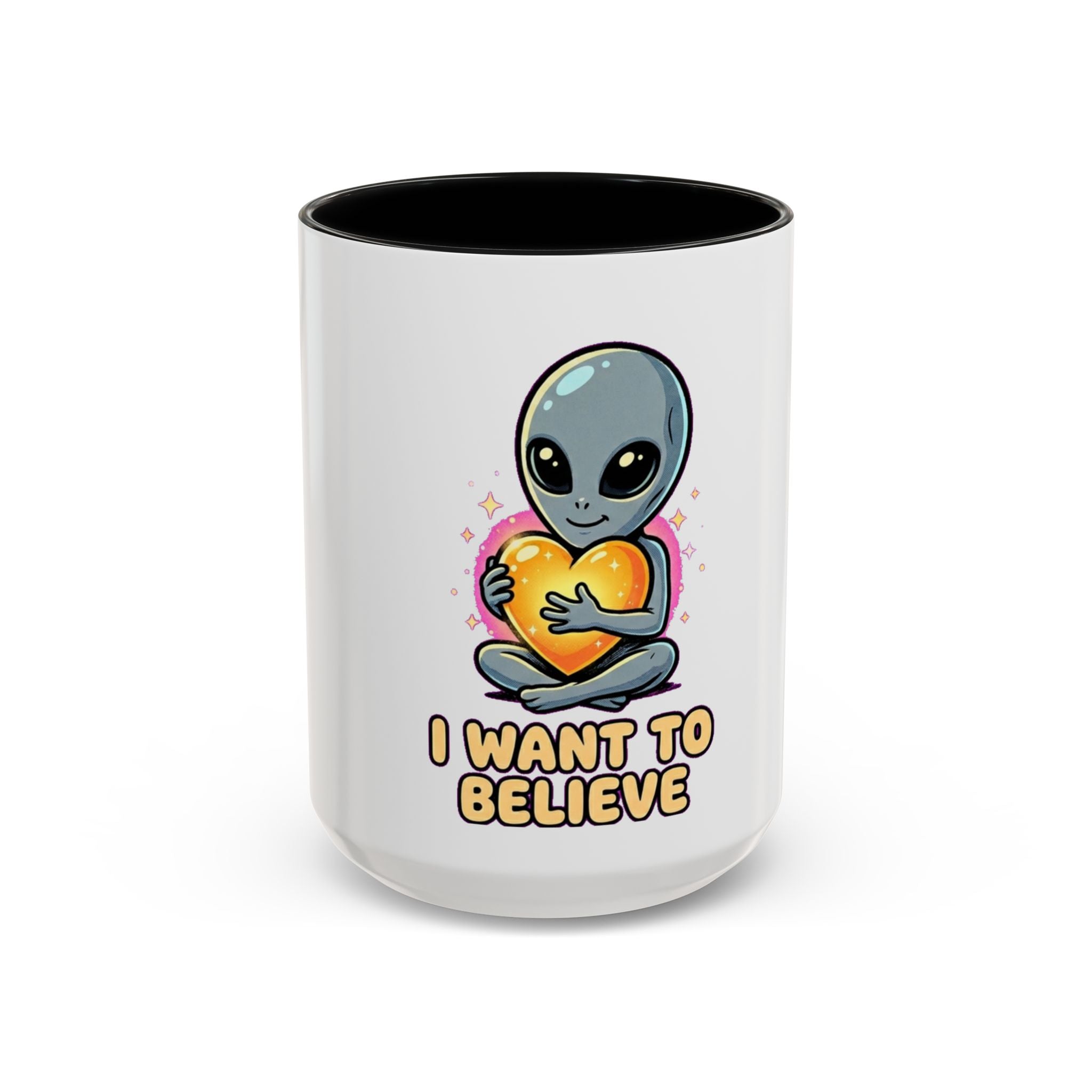 I Want To Believe — Accent Mug