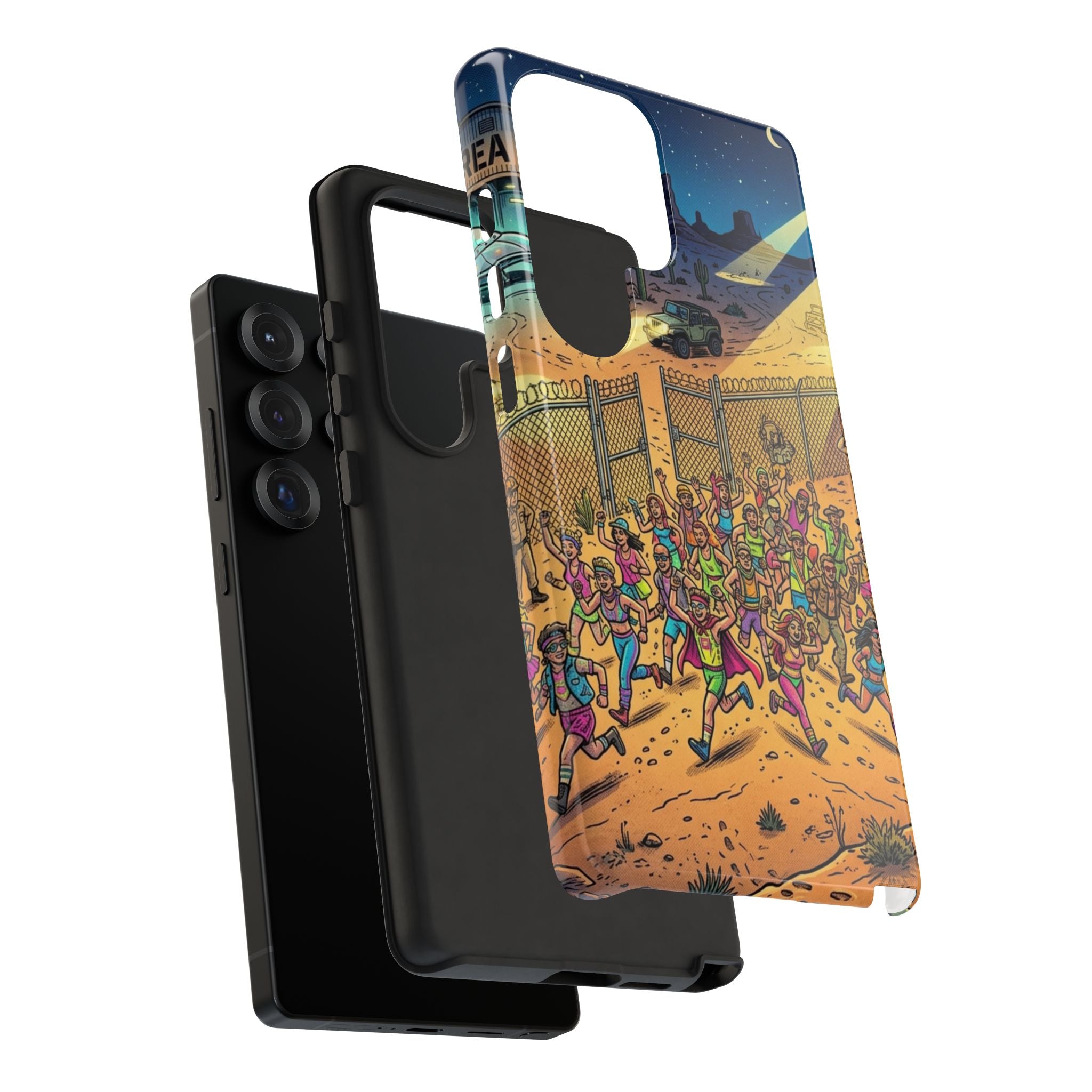 The Area 51 Raid — Tough Phone Case