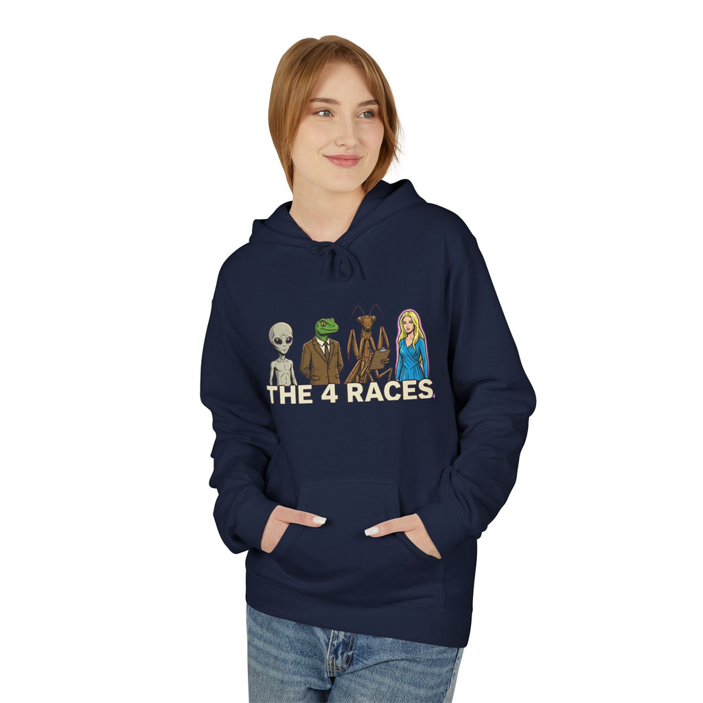 The 4 Races — Midweight Fleece Hoodie