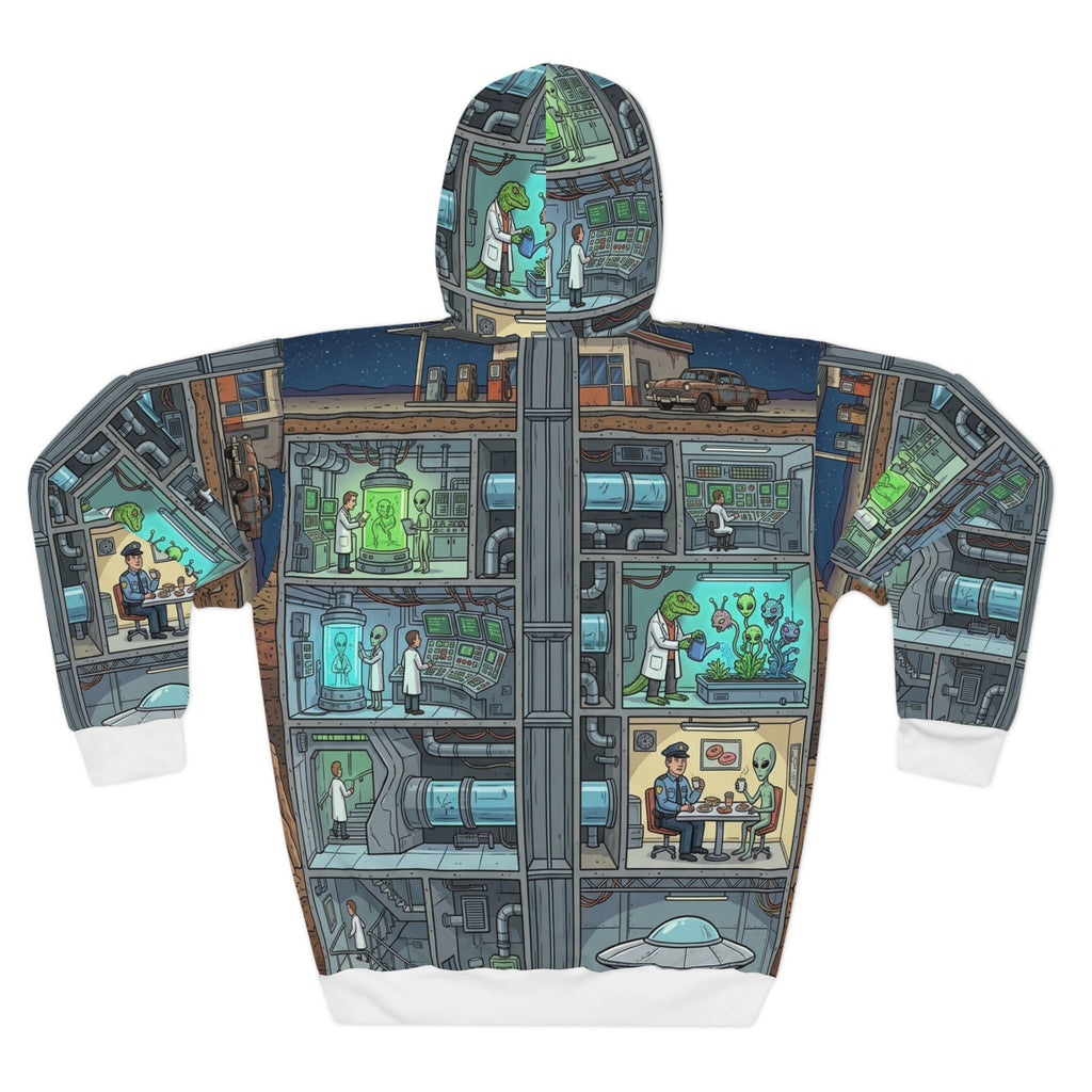 The Underground Base — All-Over Print Hoodie