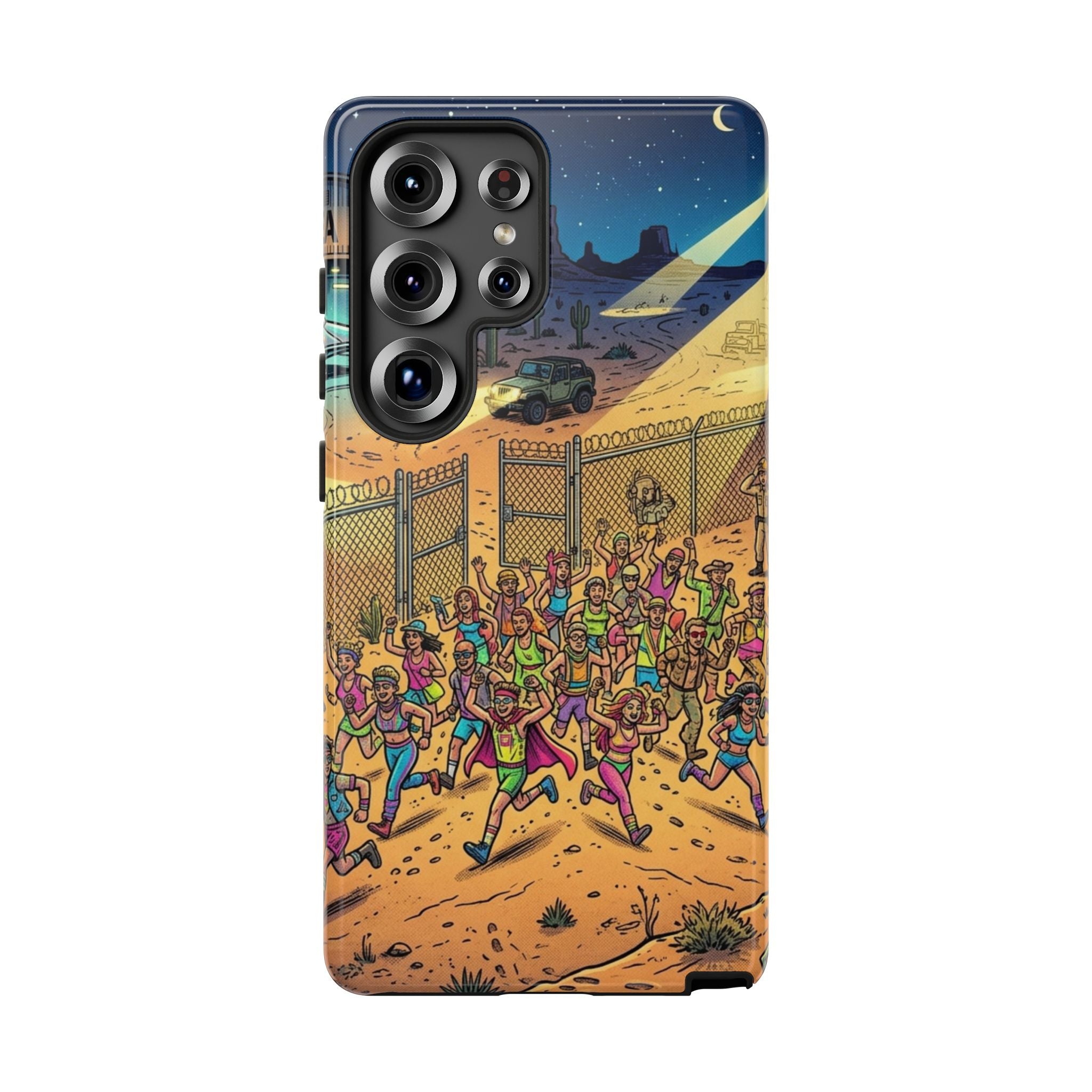 The Area 51 Raid — Tough Phone Case