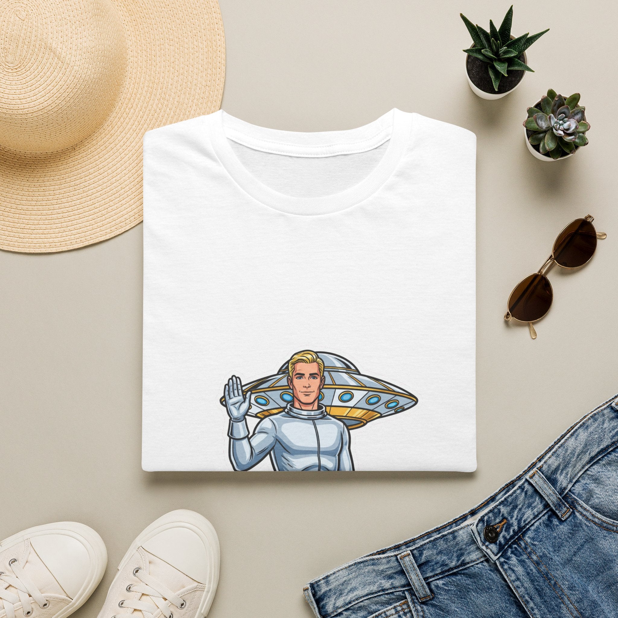 Space Brother — Nordic Alien Tee