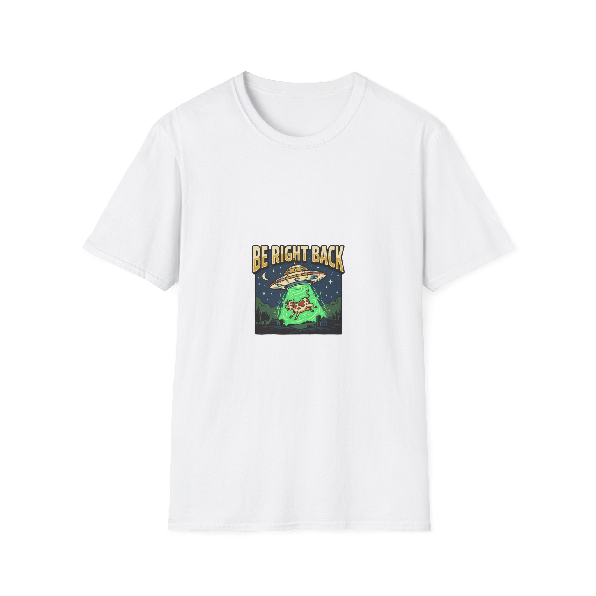 Be Right Back — UFO Abduction Tee
