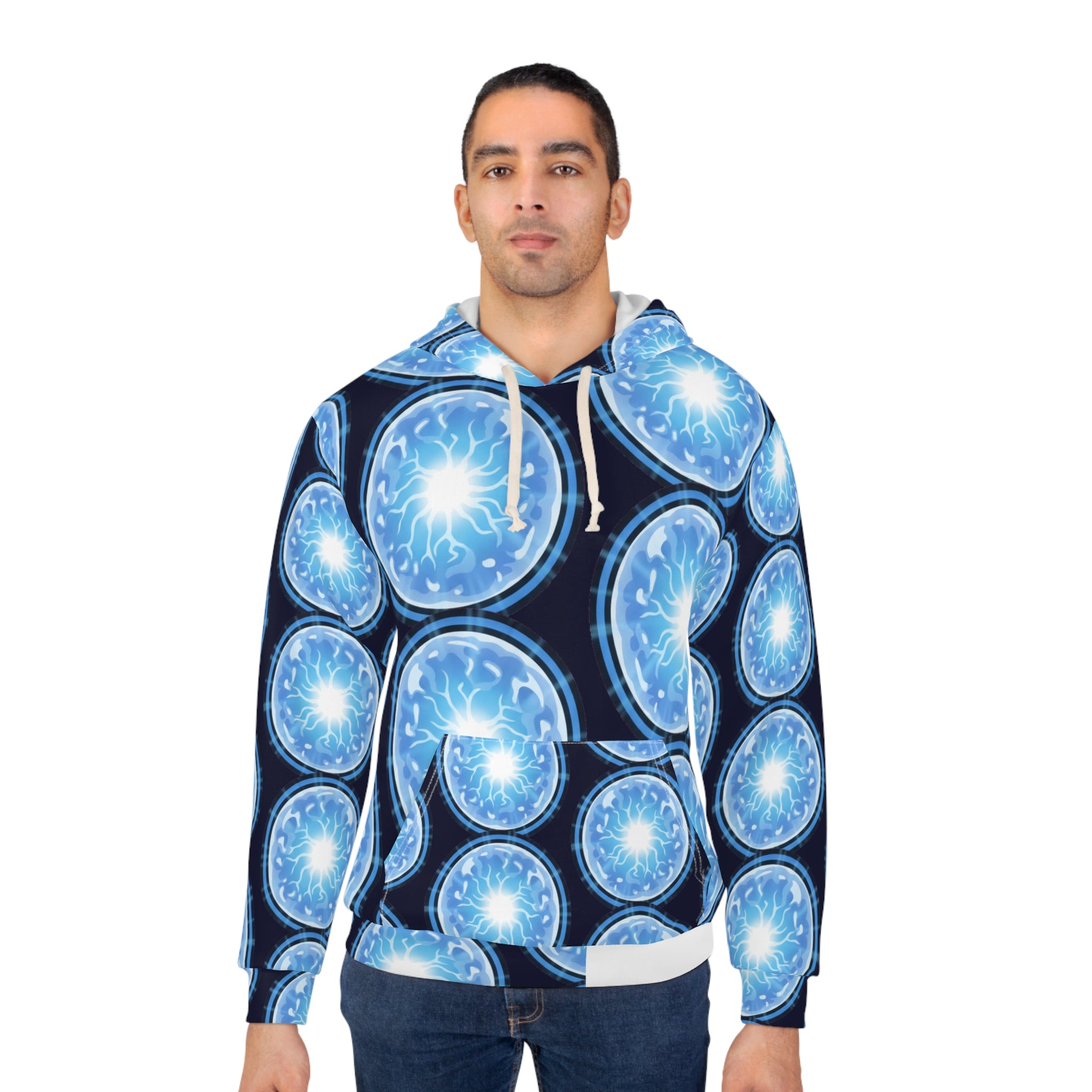 Plasma Orb — All-Over Print Hoodie